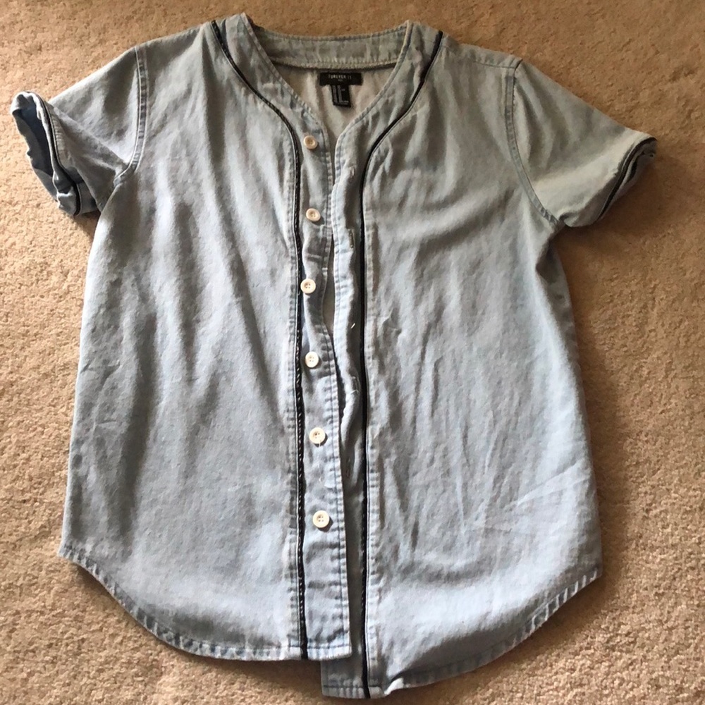 Short Sleeve Button Up